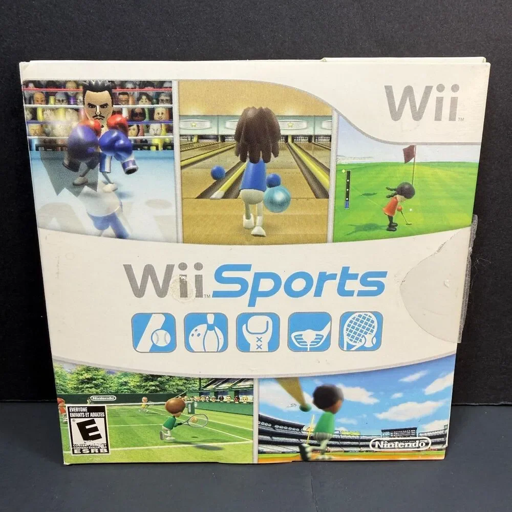 Nintendo Wii 2006 Sports Game Tested Working w/ Cardboard Sleeve - No Manual